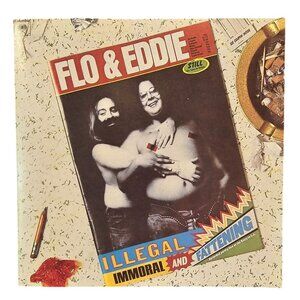 Flo & Eddie Illegal Immoral And Fattening CD Vintage 1990s Rock Album 37635cd